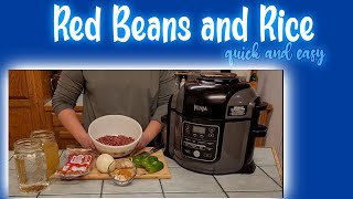 Red Beans and Rice in the Ninja Foodi or Instant Pot [upl. by Timmy109]