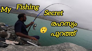 My fishing secret is out😱👉💯Whitespotted whipray ok the shore രഹസ്യം പുറത്ത്😱🎣 [upl. by Omura]