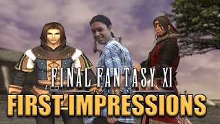 So I tried Final Fantasy 11  First Impressions from a FFXIV Player [upl. by Ynez]