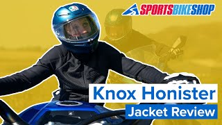 Knox Honister motorcycle jacket review  Sportsbikeshop [upl. by Mcgannon]