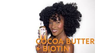 Strengthen Naturally with Palmers Cocoa Butter  Biotin Length Retention System [upl. by Ahseek]