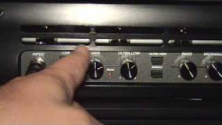 Ampeg  Setting EQ amp Gain Structure [upl. by Ludie]