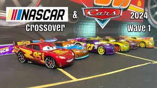 Cars NASCAR Crossover 2024 Wave 1  Unboxing amp Review [upl. by Rede]