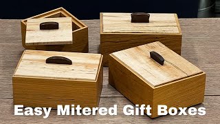 Mitered Keepsake Boxes [upl. by Aslehc266]