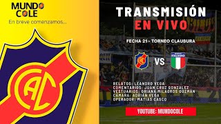 COLEGIALES VS ITALIANO  FECHA 21  TORNEO CLAUSURA [upl. by Nivel634]