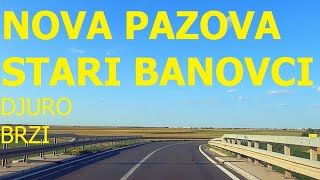 Nova Pazova  Stari Banovci Srem vožnja autom jul 2024 [upl. by Akirre24]