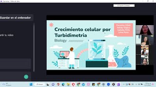 Exposición  Estimación del crecimiento celular por métodos indirectos turbidimetría [upl. by Dorcy]