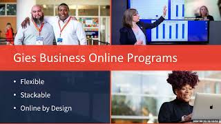 Gies Online Master of Business Administration iMBA Program Webinar 9102024 [upl. by Eahcim]