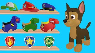 PAW Patrol Chase  Match the clothes [upl. by Atteuqahc]