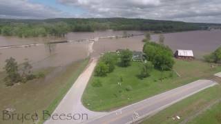 Neosho MO Flooding Day 2 GoPro Karma [upl. by Ilojne]