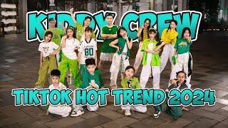 KIDDY CREW  MASH UP TIKTOK HOT TREND 2024 P1  Minhx Entertainment [upl. by Idnil]