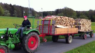 Holz fahrenmit Fendt Dieselross F 24L [upl. by Russia]