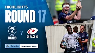 Bristol Bears v Saracens  HIGHLIGHTS  Itoje On The Double  Gallagher Premiership 202324 [upl. by Kolk]