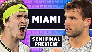 Zverev vs Dimitrov  Miami Open 2024 SF  Tennis Prediction [upl. by Calendra]