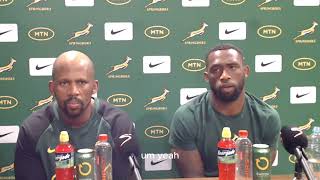 Springbok captain Siya Kolisi  Brisbane [upl. by Belmonte]