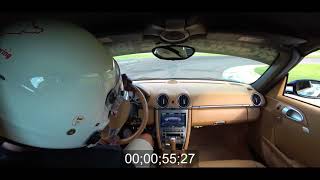 4K Best lap at Barber Motorsports Park  152  2008 Porsche Boxster S [upl. by Uyr]