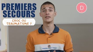 Que faire en cas de choc ou traumatisme  – Premiers secours [upl. by Aerbas]