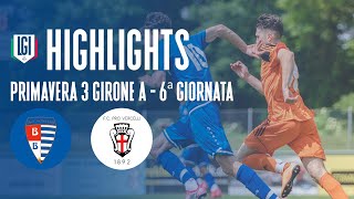 Highlights Pro PatriaPro Vercelli Primavera 3 6 giornata stagione 202324 [upl. by Benjamen357]