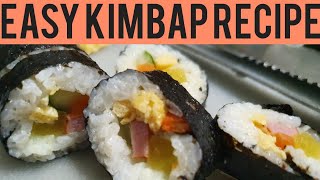 Easy Kimbap Recipe  new tool for rolling 🤣 [upl. by Eads]