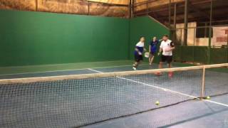 RP ejercicios en pareja con relevos en padel [upl. by Nitniuq951]