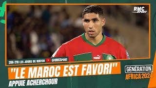 CAN 2024 quotLe Maroc favori  Il faudra le montrer sur le terrainquot appuie Acherchour [upl. by Falo]