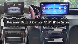 Mecedes Benz × Ownice 123 inch Android Head Unit Dual System Wide Screen [upl. by Reivaj]