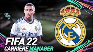 FIFA 22  CARRIÈRE MANAGER REAL MADRID  LE NOUVEAU PROJET [upl. by Eilyak]