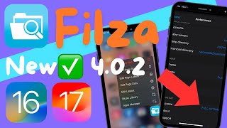 ✅New Filza update 402 amp full activated with CrackTool4  No Jailbreak amp Jailbreak [upl. by Omsoc]