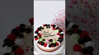 Муссовый торт quotтри шоколадаquot торт cake муссовыйторт шоколадныйторт cakedecorating cupcake [upl. by Philipson]