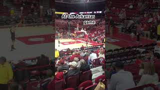 At the Arkansas basketball game [upl. by Hgielhsa]