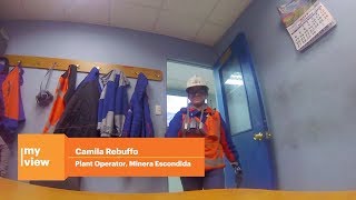 Escondida My View Camila Plant Operator [upl. by Boykins]