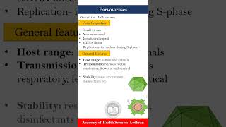 Overview of Parvoviruses  Virology  by Imran Yaseen [upl. by Odele269]