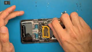 samsung a80 screen replacement and disassembly original display [upl. by Claudius]