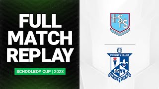 Schoolboy Cup 2023  Hills Sports v St Dominics College  Full Match Replay  Quarter Final [upl. by Acemaj]