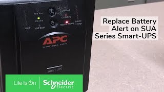 Troubleshooting Replace Battery LED on APC SmartUPS SUA Series  Schneider Electric Support [upl. by Sirovat]