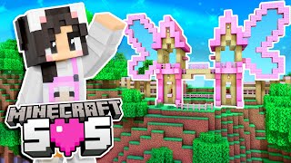 💜A Magical Fairy Gate Minecraft SOS Ep4 [upl. by Adnawt409]