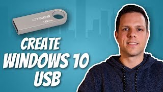 How to create a Windows 10 Installation USB [upl. by Arratoon]