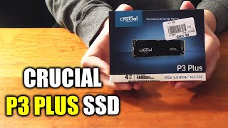 Crucial P3 Plus 4TB GEN4 NVME SSD Review amp Unboxing [upl. by Silsbye400]