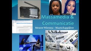 Massamedia en Communicatie maatschappij uitleg theorieën over de invloed van de media [upl. by Aihsenrad]