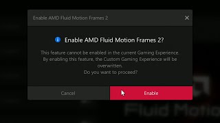 How to Enable AMD Fluid Motion Frames 2 AMF2 for Radeon 6000 amp 7000 Series GPUs [upl. by Marlane]