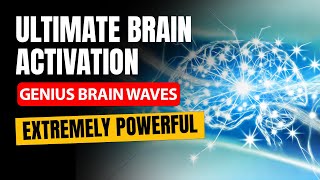 Activate Your Brain to 100 Potential 🧠 Unlock Genius Powers with Gamma Binaural Beats [upl. by Nuawd351]