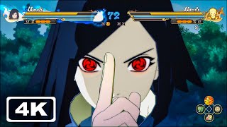 Nanashi Uchiha Gameplay Mod 4K 60fps  Naruto Storm Connections [upl. by Mayman46]