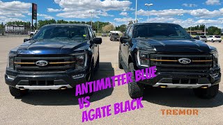 Antimatter Blue F150 TREMOR vs Agate Black [upl. by Malvie780]