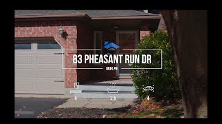 83 Pheasant Run Dr Guelph  Overview Video with Aerial Highlights Branded [upl. by Navar]