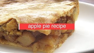 Apple Pie Recipe Easy [upl. by Ennybor]