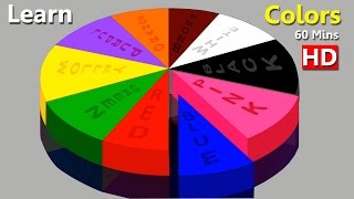 Learn Colors with Color Chart Color Songs Teach Colours Preschool Kids Colors Nursery Rhymes [upl. by Furlani228]