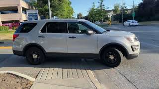 Richmond RCMP 2019 Unmarked Explorer RI6045 [upl. by Ayom]