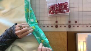 How to make a Quillow Part 2 How to Bind a Quilt [upl. by Ybor]