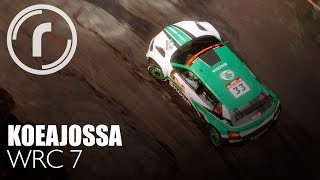 Koeajossa WRC 7 PS4 ja Suomen Neste Rally Finland [upl. by Rind]