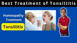 tonsil homeopathic treatment  tonsillitis homeopathic medicine [upl. by Siberson]